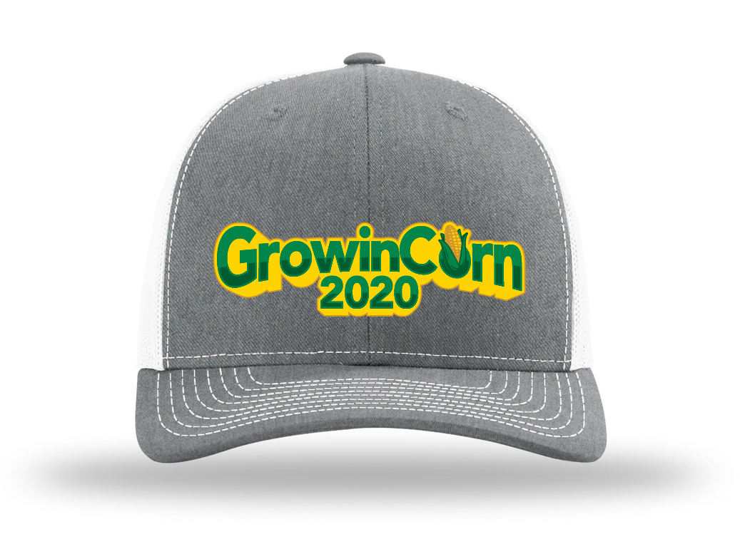 Growin Corn Richardson Grey/White Hat