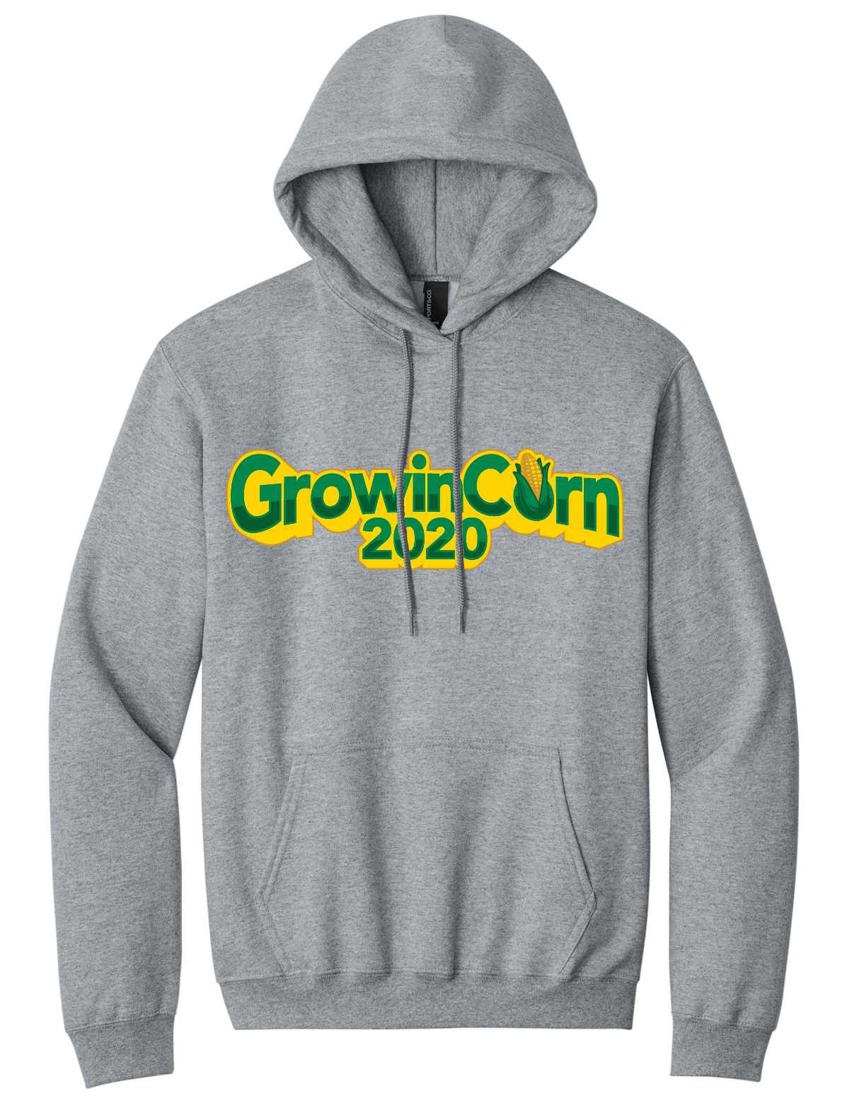 Growin Corn Grey Hoodie