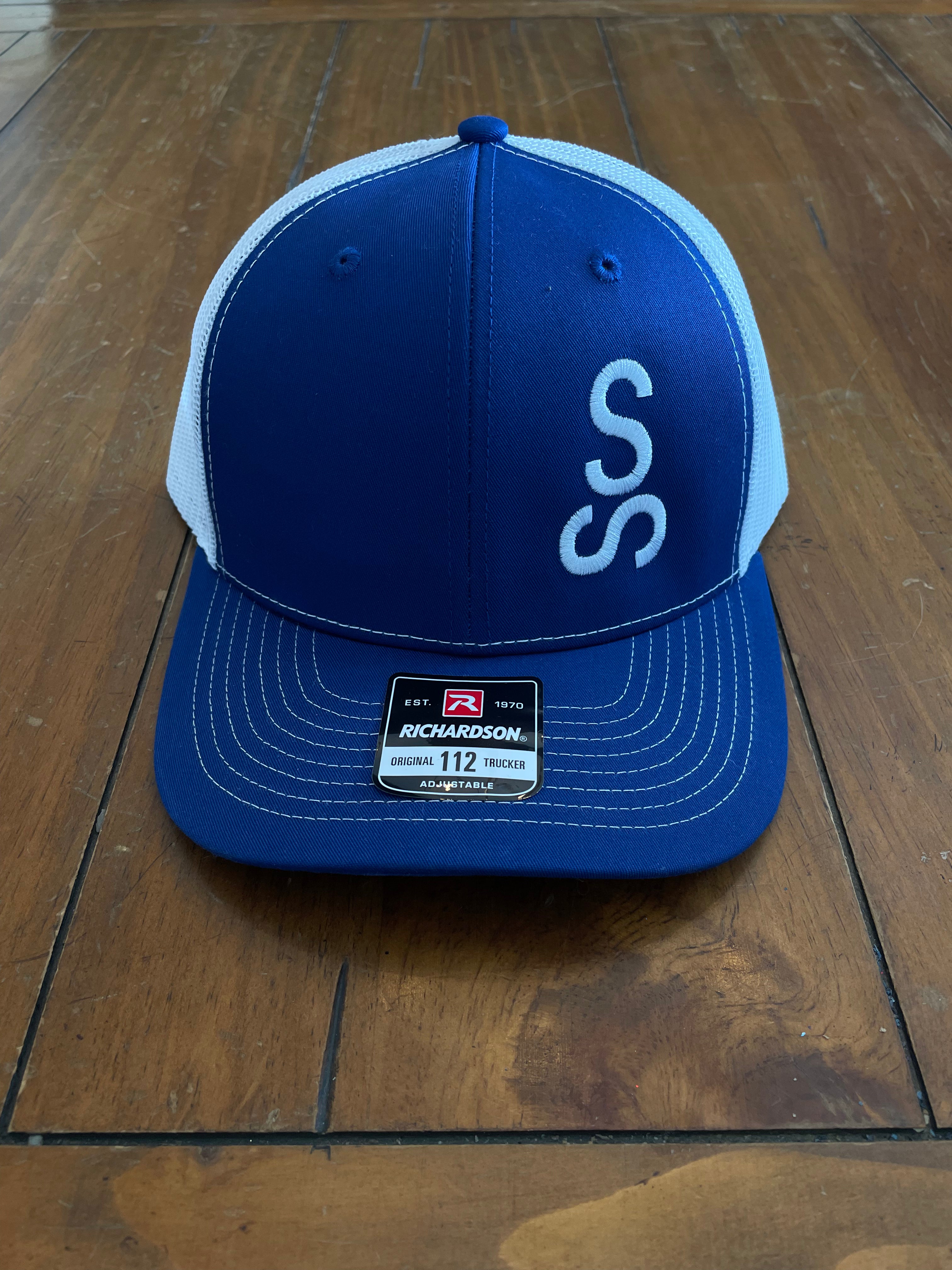 Simpson Farms Royal Blue & White Richardson Hat