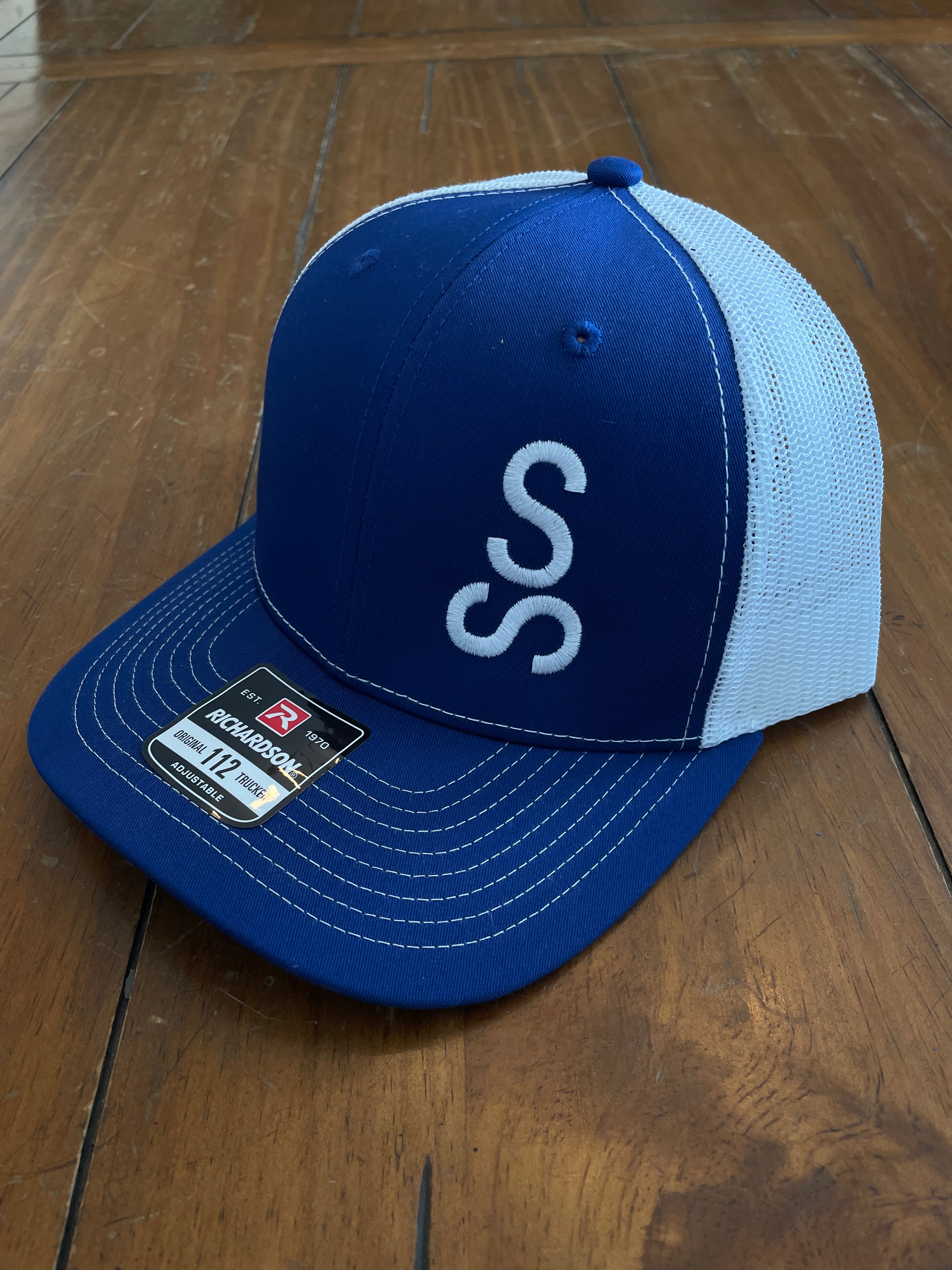 Simpson Farms Royal Blue & White Richardson Hat