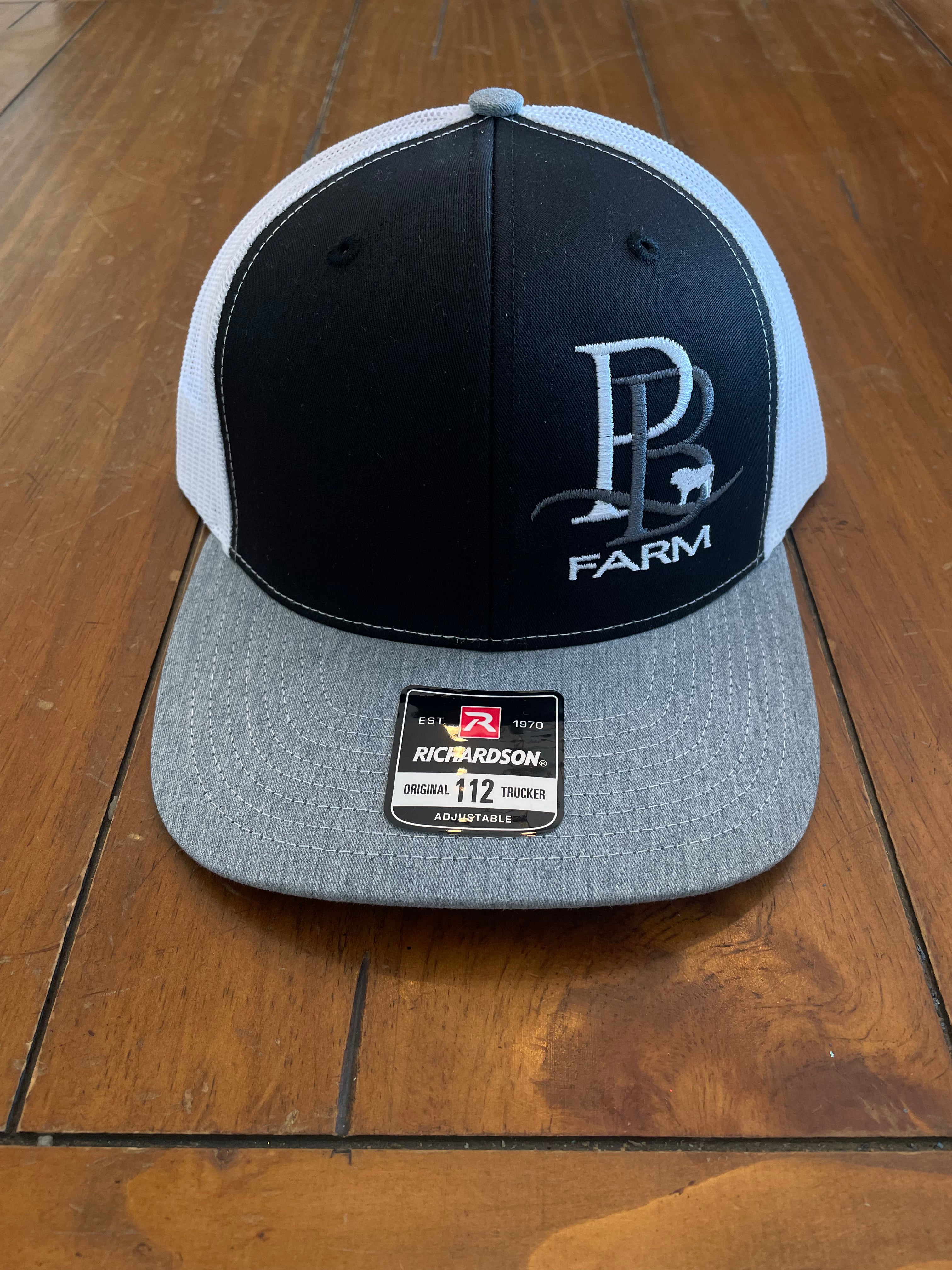 Perkins Farm Black, White & Grey Richardson Hat