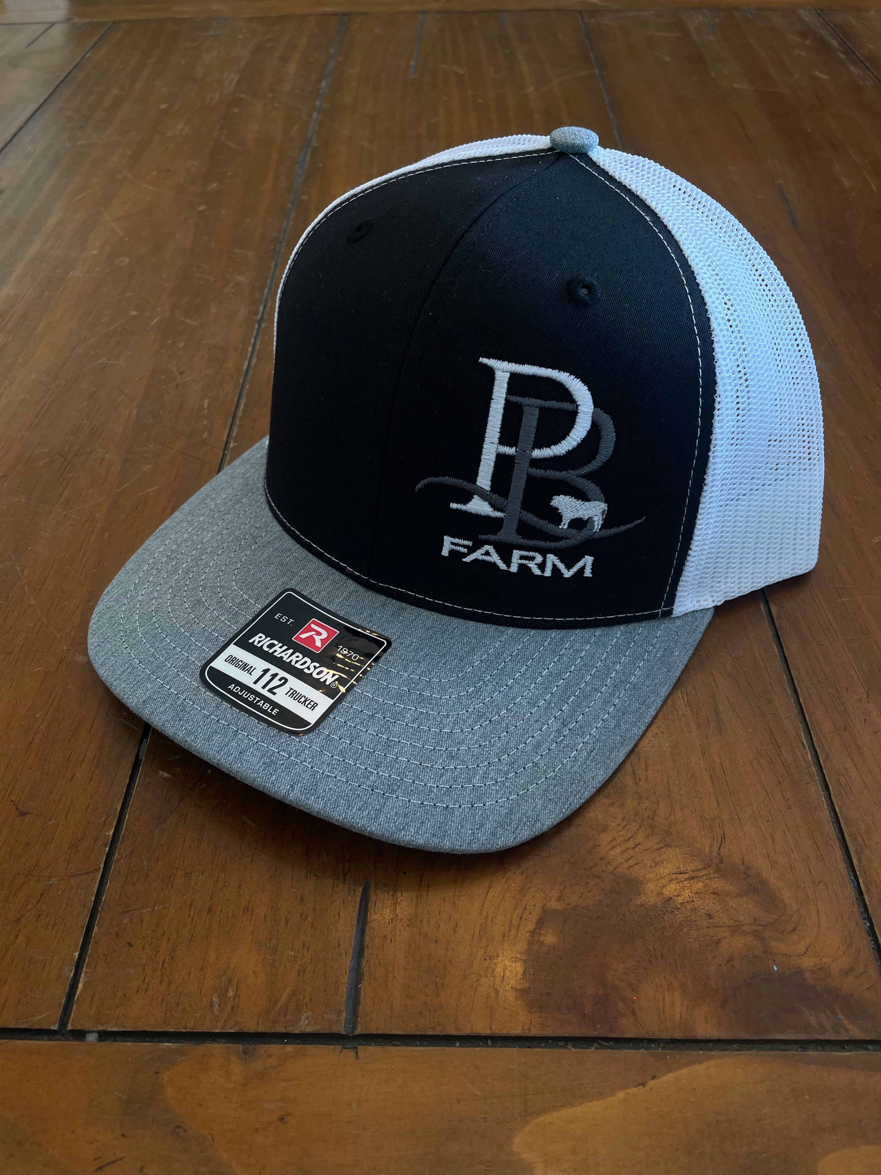 Perkins Farm Black, White & Grey Richardson Hat