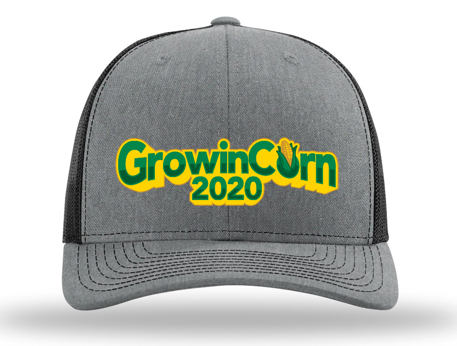 Growin Corn Richardson Grey/Black Hat